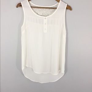 E Hanger M Large Off white Sleeveless